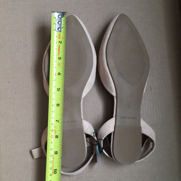 Velvet Pointy Flats - Picture 3 of 3